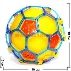 Игрушка Шар прыгающий футбольный с музыкой - фото 113069
