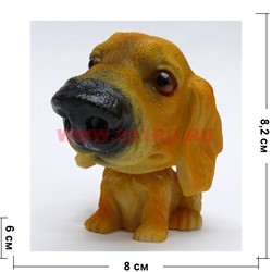 Собачка из полистоуна с качающейся головой «Спаниель» - фото 113262