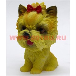 Собачка из полистоуна с качающейся головой «Йоркширский Терьер» - фото 113265