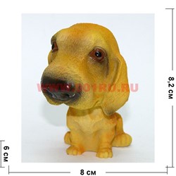 Собачка из полистоуна с качающейся головой «Лабрадор» - фото 113278