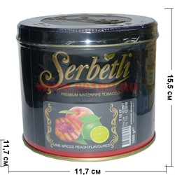 Табак для кальяна Шербетли 1 кг "Лайм и персик со специями" (Serbetli Lime Spiced Peach) - фото 113542
