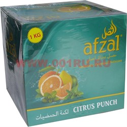 Табак для кальяна Афзал 1 кг «Citrus Punch» Afzal цитрусовый пунш - фото 113575