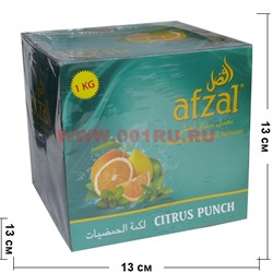 Табак для кальяна Афзал 1 кг «Citrus Punch» Afzal цитрусовый пунш - фото 113576