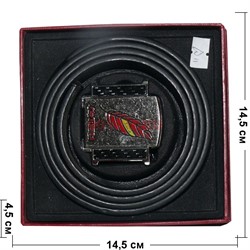 Набор с зажигалкой USB (пряжка) и поясом - фото 114438
