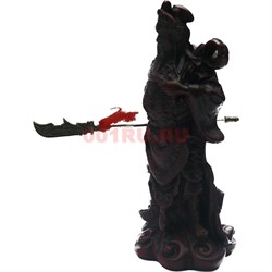 Куан Кун высота 17 см красный полистоун (G200-8) - фото 114554