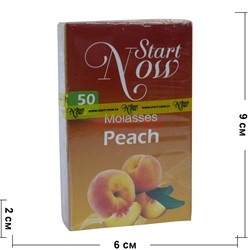 Start Now «Peach» 50 грамм табак для кальяна Старт Нау Иордания - фото 114734