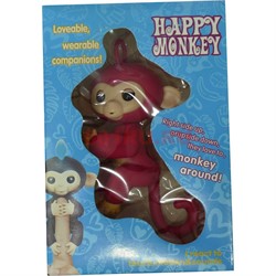 Обезьянка Happpy Monkey игрушка на палец на 30 звуков - фото 114908