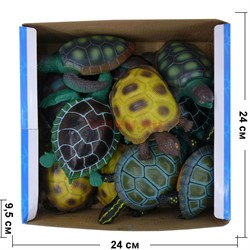 Черепахи мягкие в твердом панцире 12 шт/уп - фото 115615