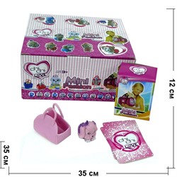 Игрушки Chi-Chi Love собачки в сумке с картами 12 шт/уп - фото 116702