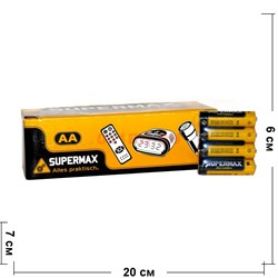 Батарейки SuperMax солевые АА 1,5 V 60 шт - фото 116802