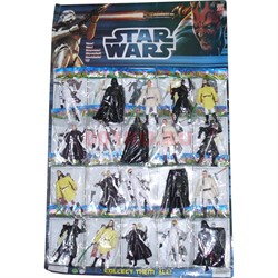 Набор игрушек Star Wars цена за 20 шт - фото 116811