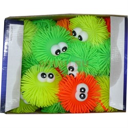 Игрушка "Ежики с глазами" светящиеся 36 шт/упаковка - фото 116819