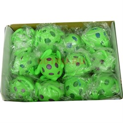 Игрушка Лягушка зеленая 12 шт/упаковка - фото 117763