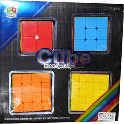 Кубики головоломки 4 шт - фото 117829