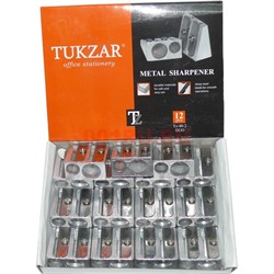 Точилка металлическая TZ-40-2 Tukzar 12 шт/уп - фото 118453