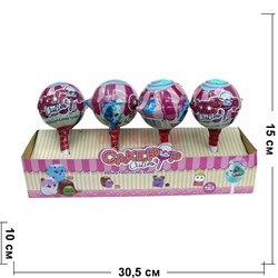 Игрушка Леденец Cakepop Cuties 70 мм 4 шт - фото 118463