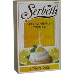 Табак для кальяна Шербетли 50 гр "Лимонный пирог" (Virginia Tobacco Lemon Cake) - фото 118617