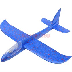 Игрушка самолет из пенопласта с подсветкой большой - фото 118832