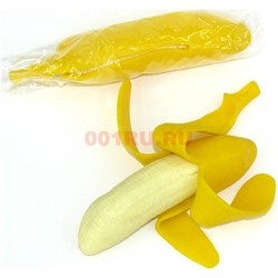 Игрушка мягкая Банан (выдавливается) 12 шт/уп - фото 118909