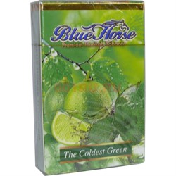 Табак для кальяна Blue Horse 50 гр «The Coldest Green» - фото 119207