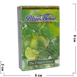 Табак для кальяна Blue Horse 50 гр «The Coldest Green» - фото 119208