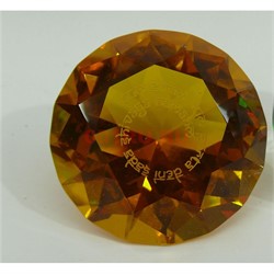 Кристалл «бриллиант» 5 см с буддийскими текстами (цена за набор 5 шт) - фото 119253