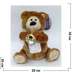 Игрушка музыкальная Медвежонок с таймером - фото 119534