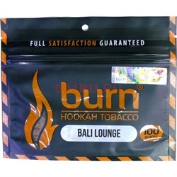Табак для кальяна Burn 100 гр «Bali Lounge» - фото 120136