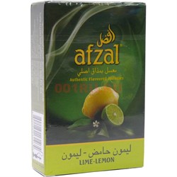 Табак для кальяна Afzal 50 гр Lime-Lemon (Индия) лайм-лимон - фото 120337