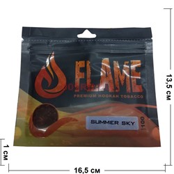 Табак для кальяна Flames 100 гр «Summer Sky» - фото 121303