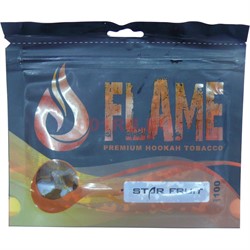 Табак для кальяна Flames 100 гр «Star Fruit» - фото 121307