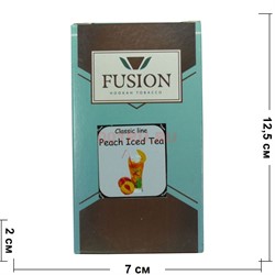 Табак для кальяна Fusion 100 гр «Peach Iced Tea» - фото 121554