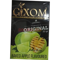 Табак для кальяна GIXOM 50 гр «Baked Apple» - фото 122140