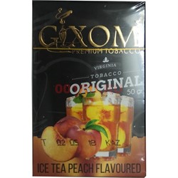 Табак для кальяна GIXOM 50 гр «Ice Tea Peach» - фото 122152