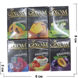 Табак для кальяна GIXOM 50 гр в ассортименте - фото 122209