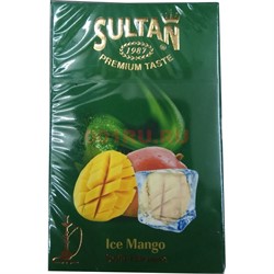 Табак для кальяна Sultan 50 гр «Ice Mango» - фото 122391