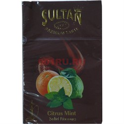Табак для кальяна Sultan 50 гр «Citrus Mint» - фото 122431