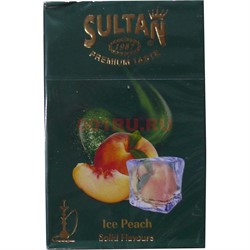 Табак для кальяна Sultan 50 гр «Ice Peach» - фото 122441