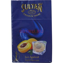Табак для кальяна Sultan 50 гр «Ice Apricot» - фото 122447