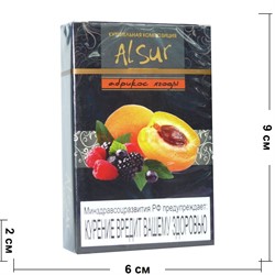 Табак для кальяна Alsur 50 гр "Абрикос Ягоды" (без никотина) - фото 122537