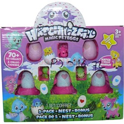 Hatchwizard Хэтчималс 5 яиц, гнездо, игрушки (PJ-16) - фото 122995