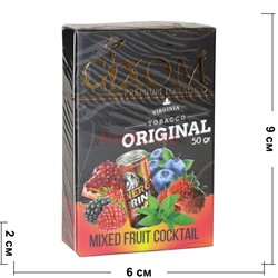 Табак для кальяна GIXOM 50 гр «Mixed Fruit Cocktail» - фото 124152