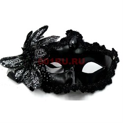 Маска карнавальная белая и черная - фото 124376