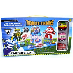 Robot Trains парковка (AJ-224) роботы поезда Parking Lot - фото 124813