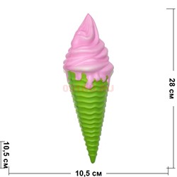 Сквиши «рожок мороженой большой» 6 шт/уп - фото 124991