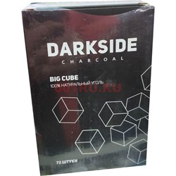 Уголь для кальяна Darkside 72 шт 1 кг 25 мм - фото 125464
