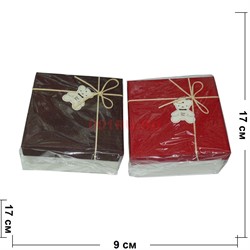Коробка подарочная «Квадрат» набор из 3 шт - фото 125649