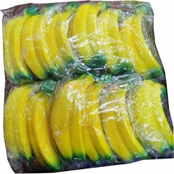 Сквиши «связка бананов» 12 шт/уп - фото 125660