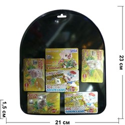 Магнит карта банка 50 шт/уп символ 2019 года - фото 125802