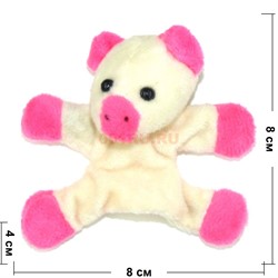 Магнит Свинка мягкая 24 шт/уп Символ 2019 года - фото 126048